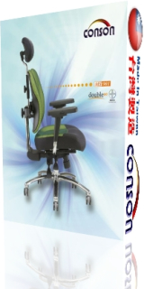 點選此處進入 Conson MS-9 人體工學雙背椅完整介紹